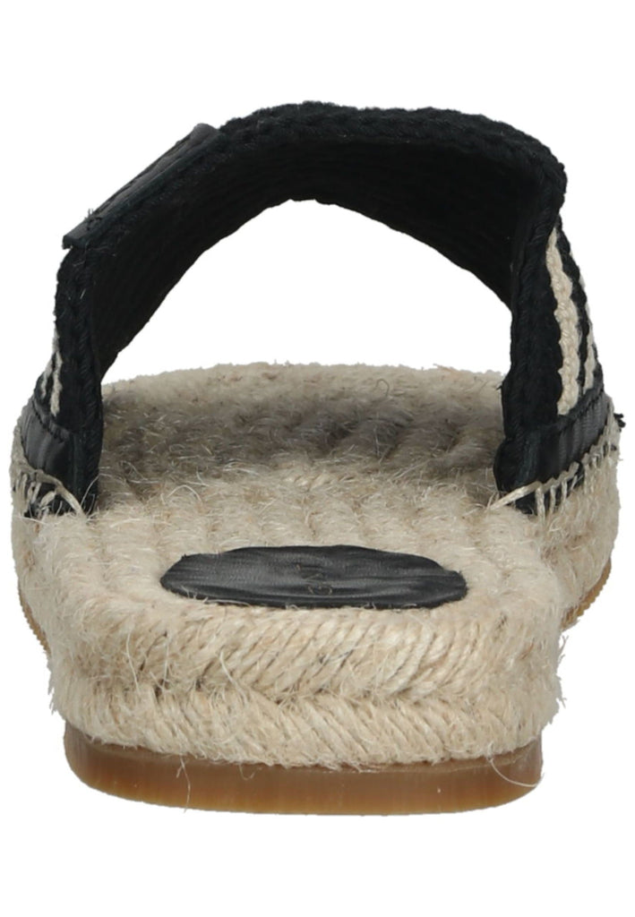 GANT Pantoletten Textil Beige/Schwarz