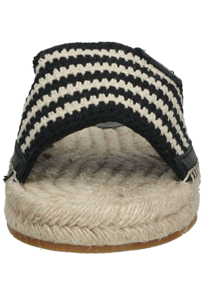 GANT Pantoletten Textil Beige/Schwarz