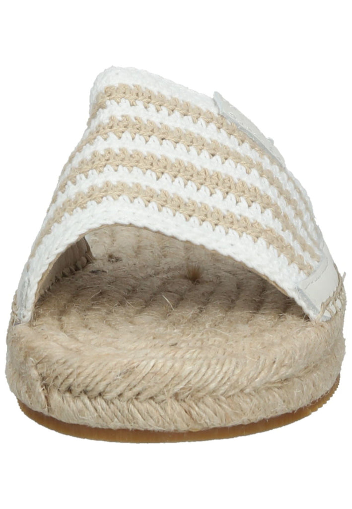 GANT Pantoletten Textil Weiß/Beige