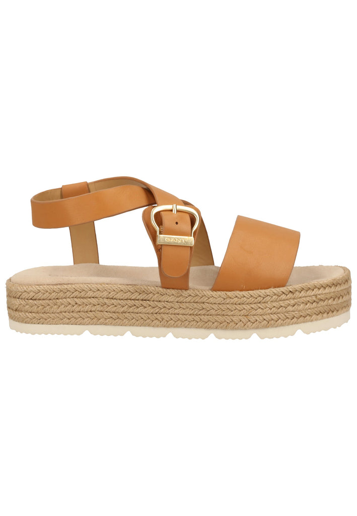 GANT Sandalen Leder Tan