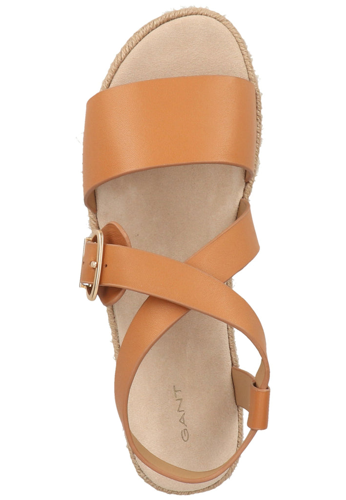 GANT Sandalen Leder Tan