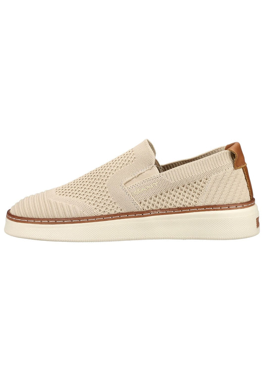 GANT Slipper Leder/Textil Taupe