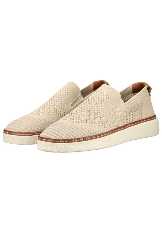 GANT Slipper Leder/Textil Taupe