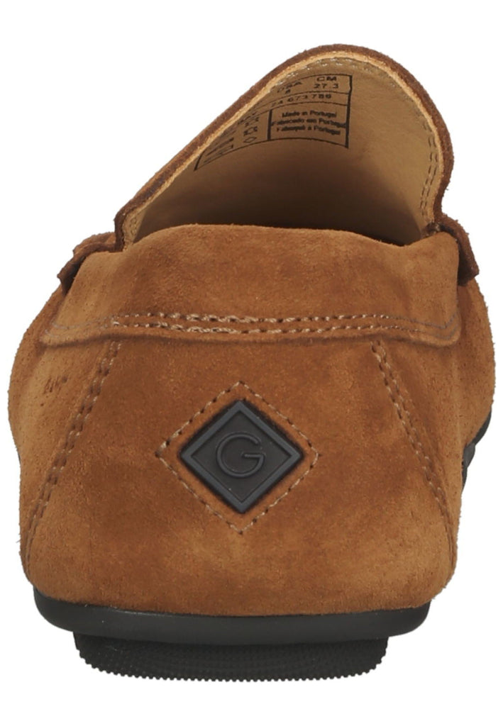 GANT Slipper Veloursleder Cognac