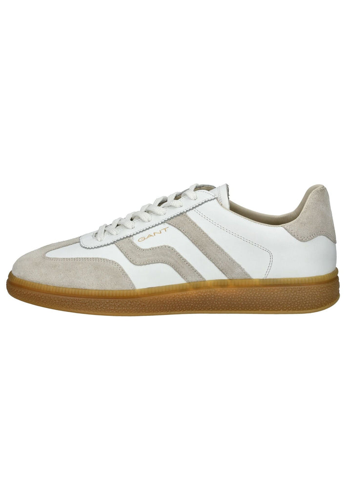 Sneaker GANT Sneaker Leder Weiß/Beige