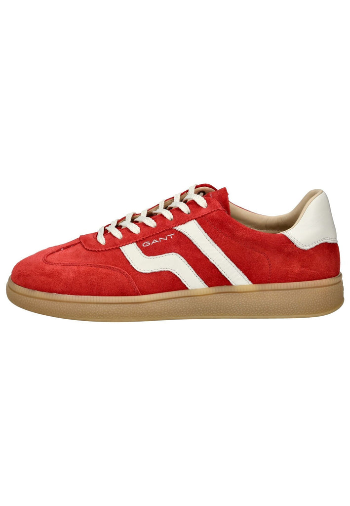 Sneaker GANT Sneaker Veloursleder Rot/Weiß