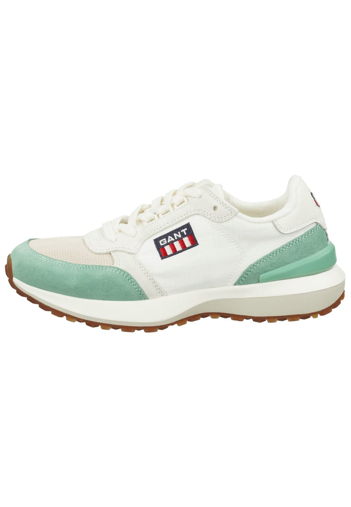 Sneaker GANT Sneaker Veloursleder Weiß/Grün