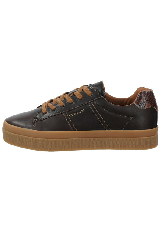 GANT Sneaker Glattleder Dunkelbraun