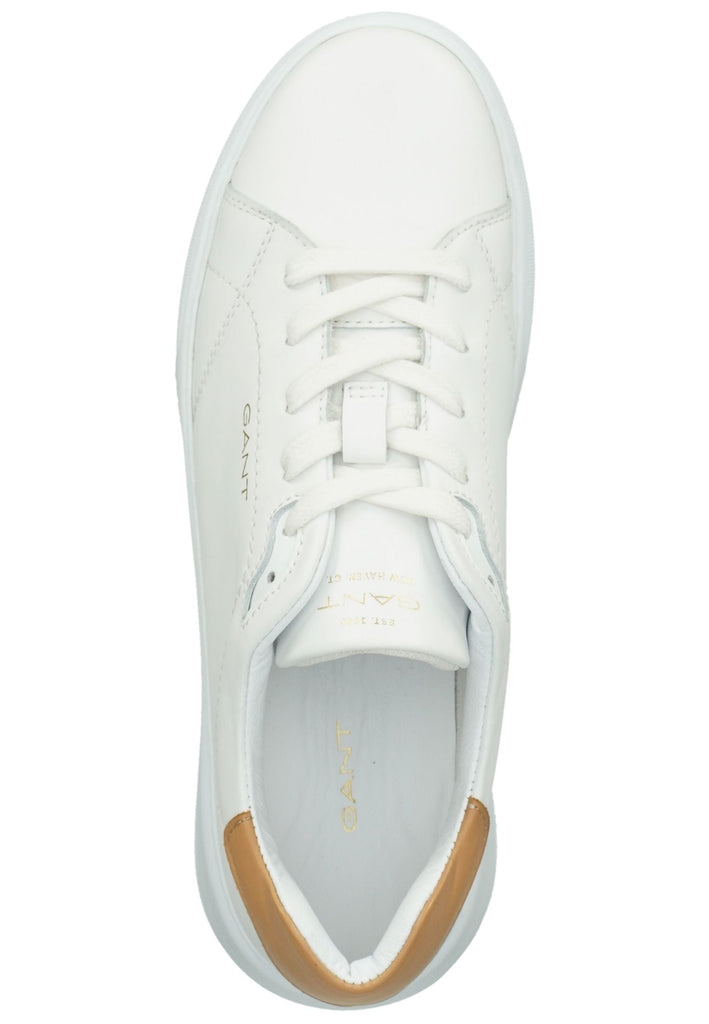 GANT Sneaker Glattleder Weiß/Braun