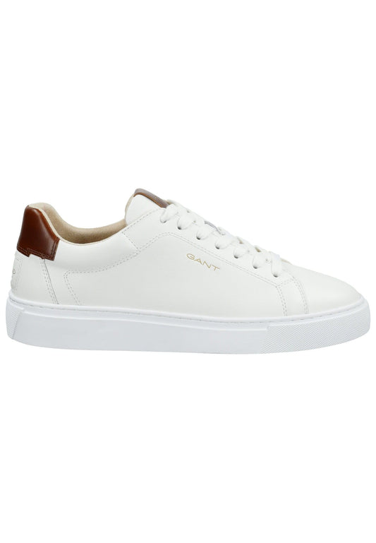 GANT Sneaker Glattleder Weiß/Braun
