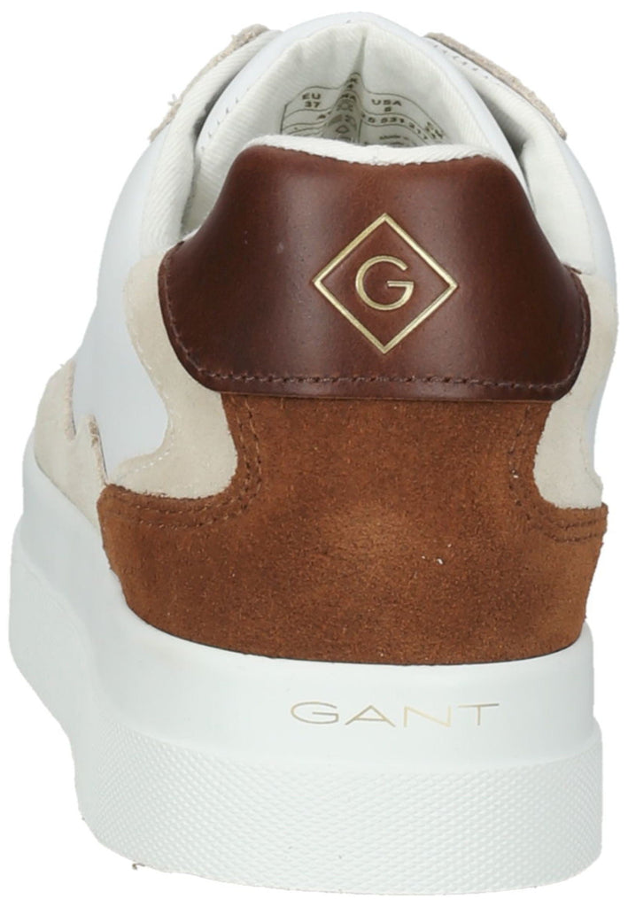 GANT Sneaker Leder Beige/Weiß