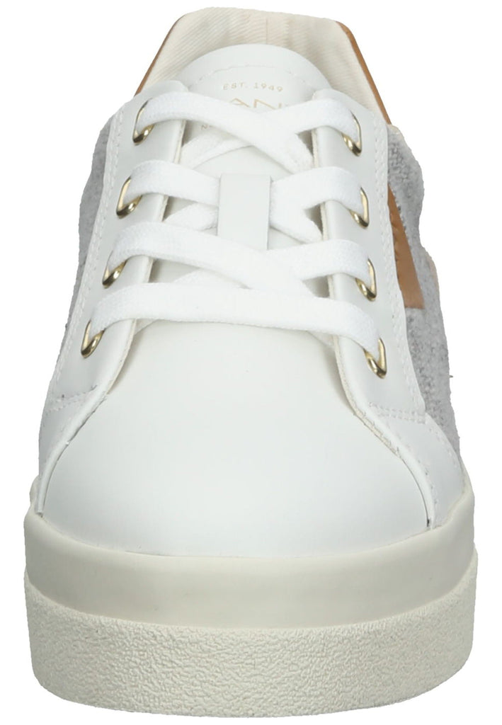 GANT Sneaker Leder Grau/Weiß