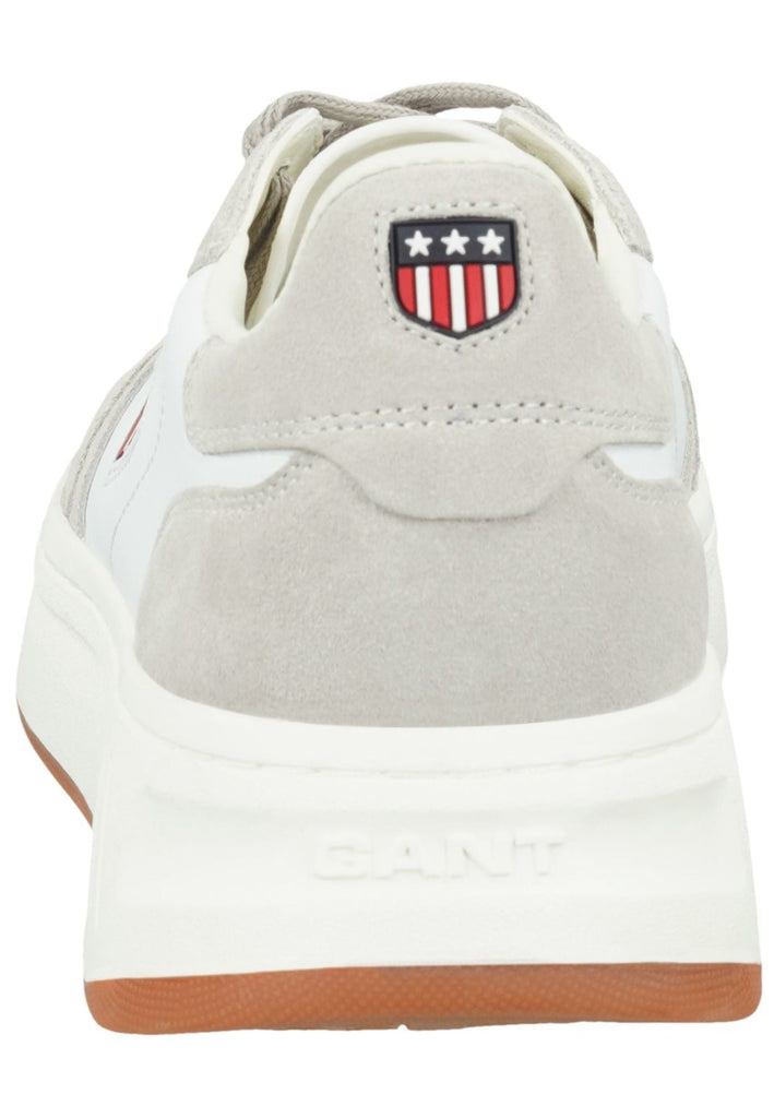 GANT Sneaker Leder Hellgrau/Weiß