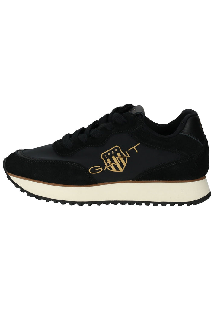 GANT Sneaker Leder Schwarz
