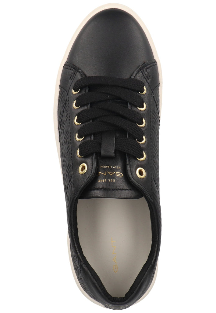 GANT Sneaker Leder Schwarz