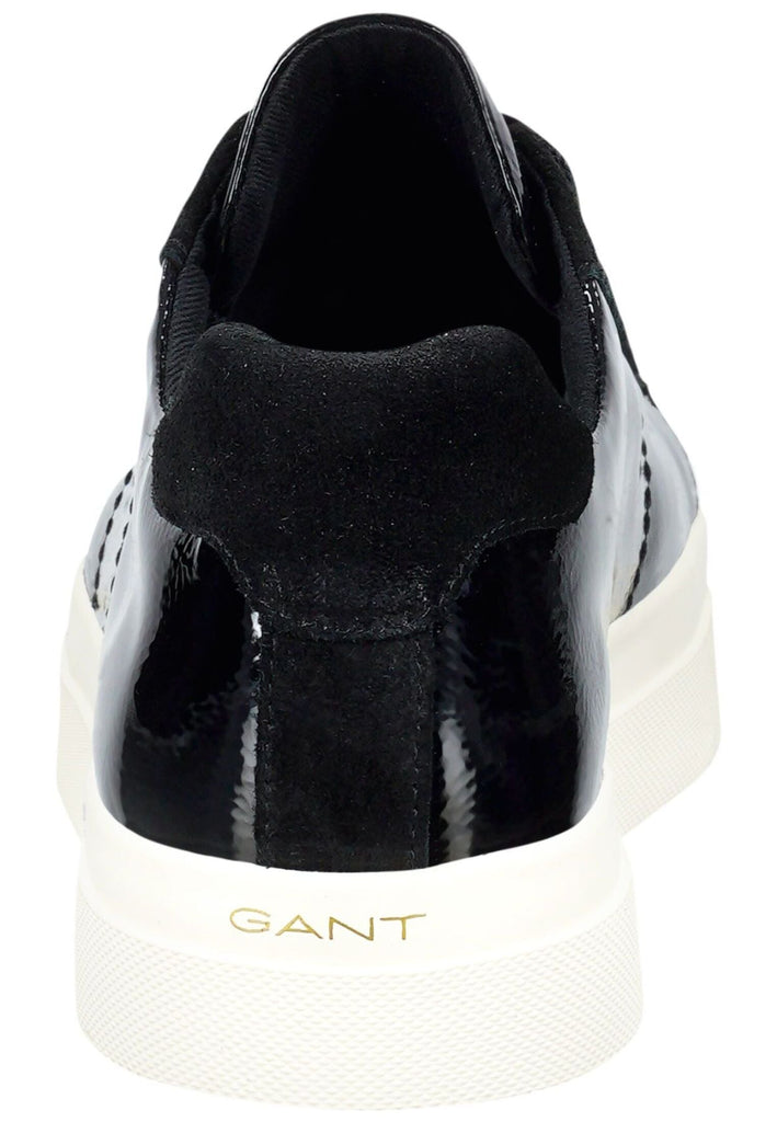 GANT Sneaker Leder Schwarz Lack