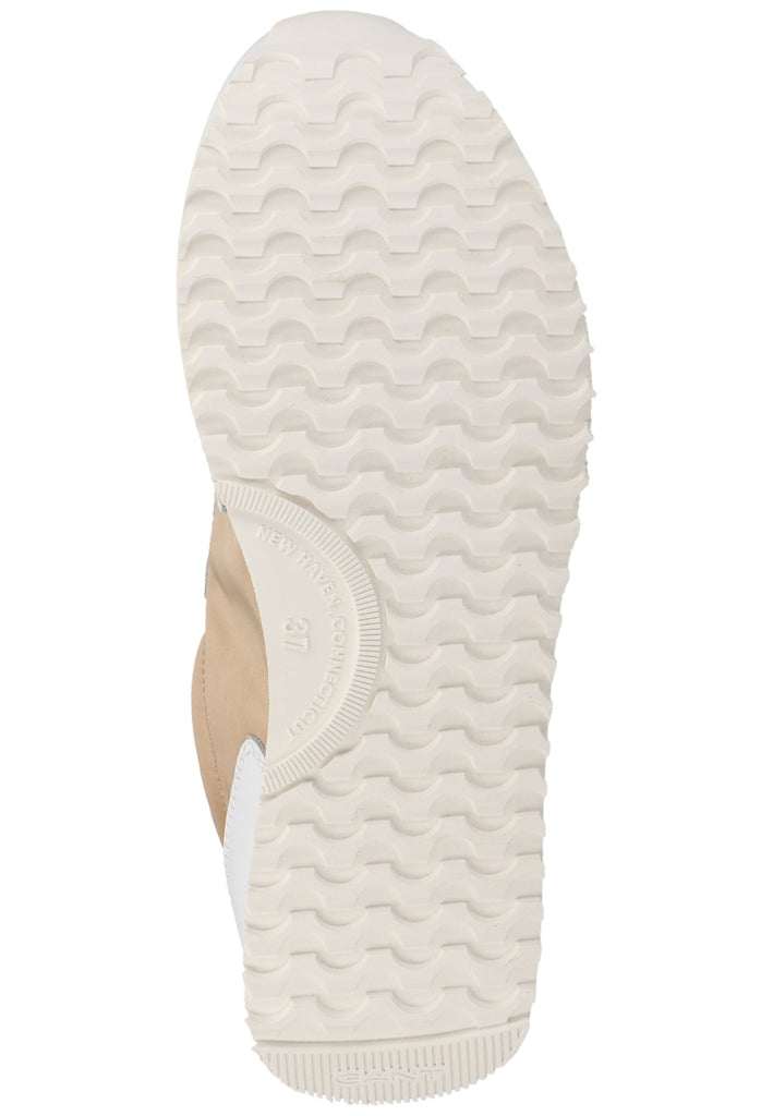 GANT Sneaker Leder/Textil Beige/Weiß