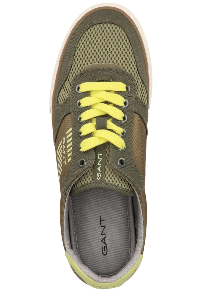 GANT Sneaker Leder/Textil Grün/Braun
