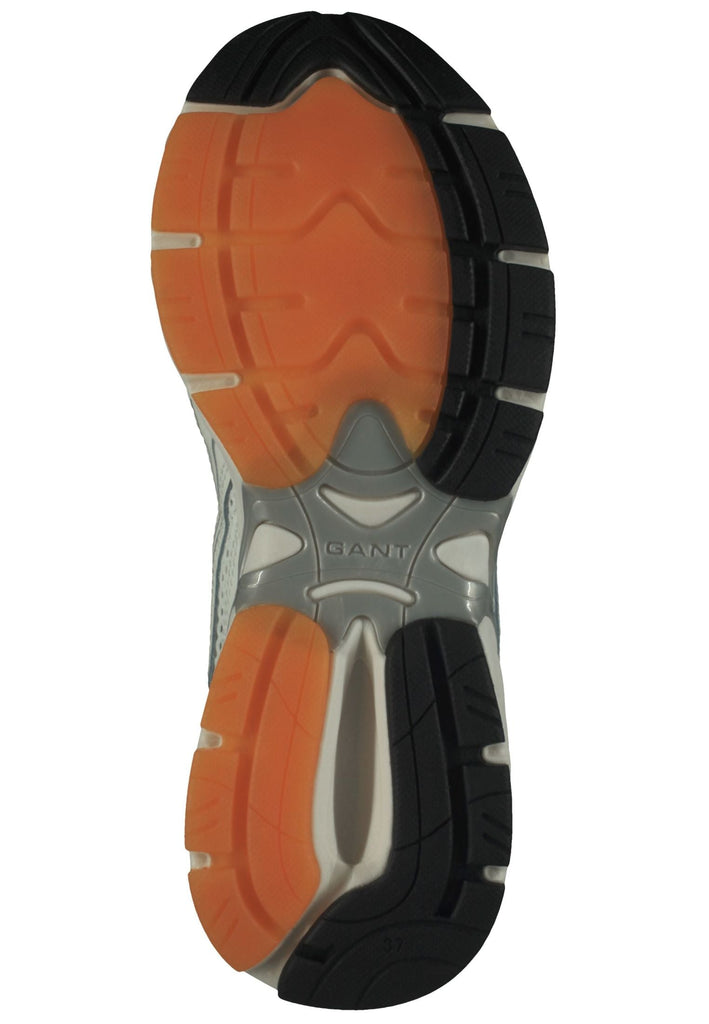 GANT Sneaker Leder/Textil Silber/Weiß