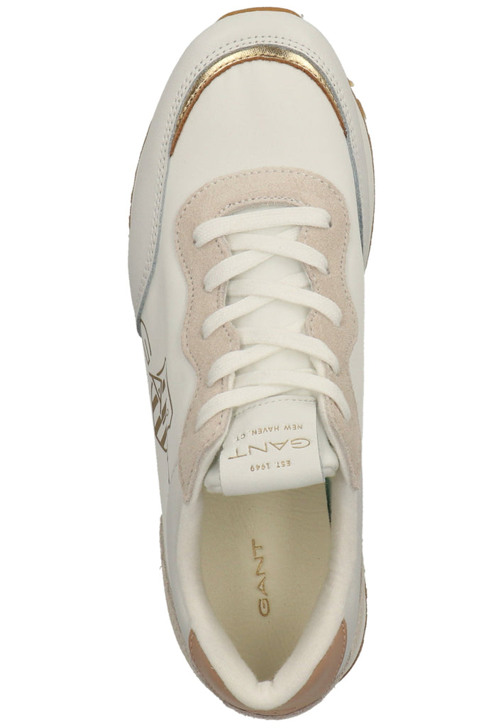 GANT Sneaker Leder/Textil Weiß