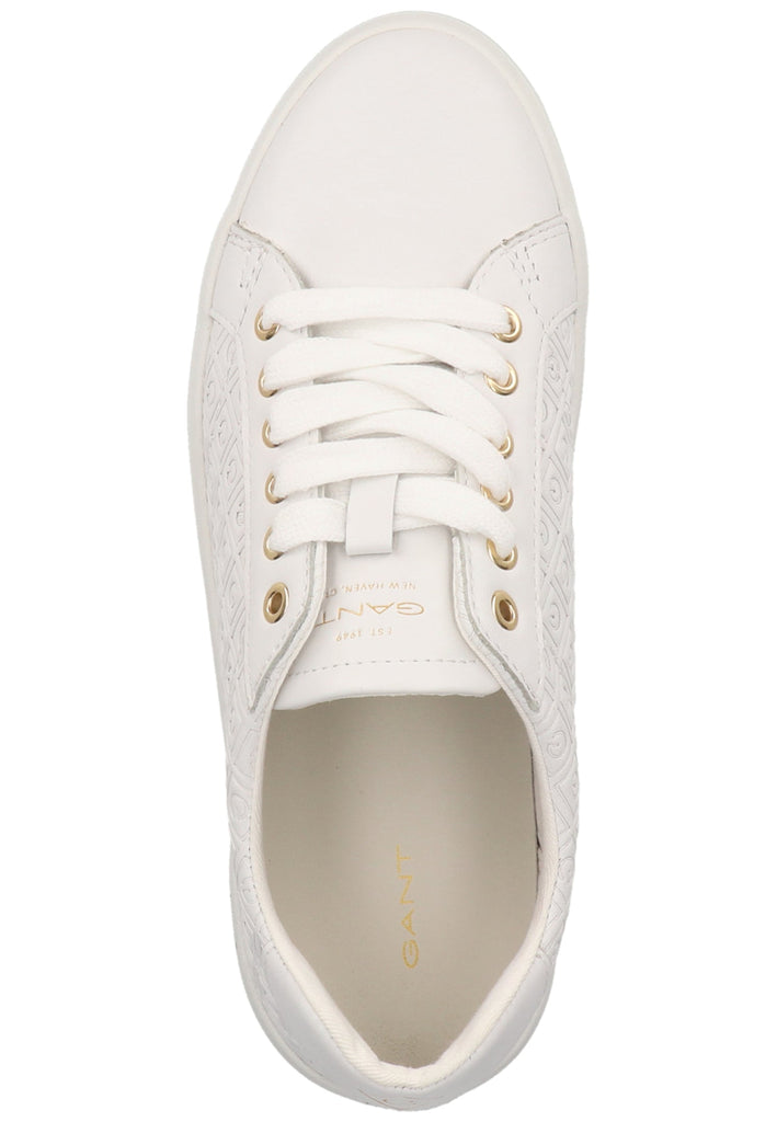 GANT Sneaker Leder Weiß