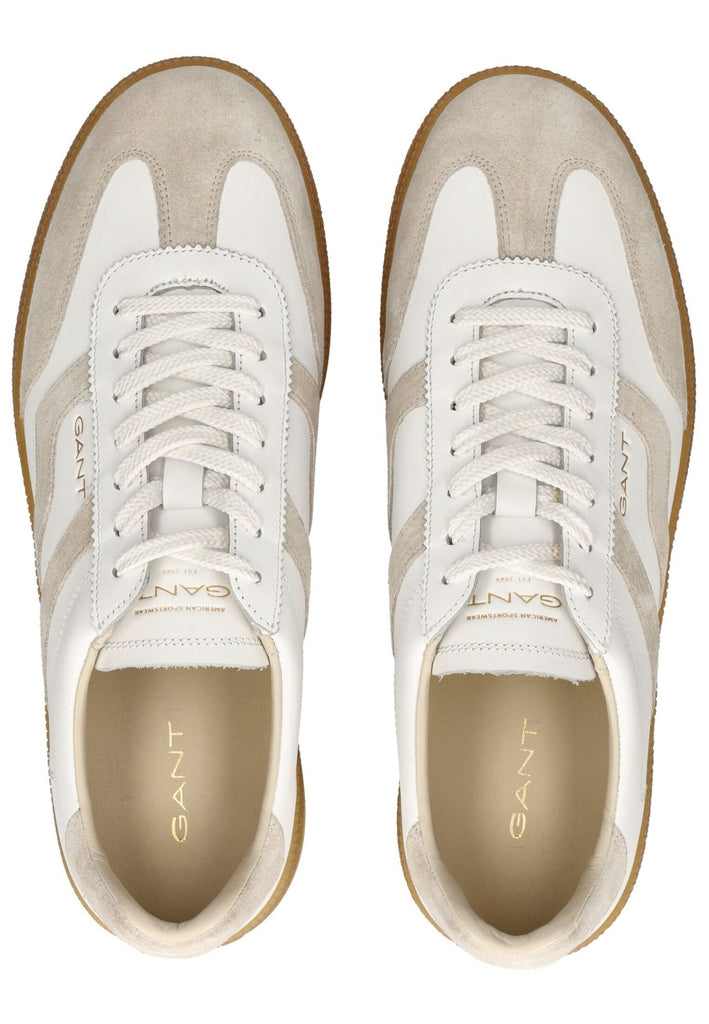 GANT Sneaker Leder Weiß/Beige