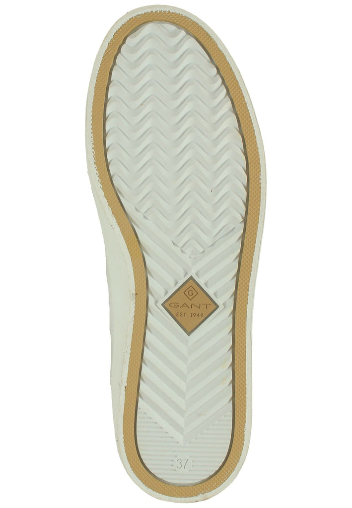 GANT Sneaker Leder Weiß/Braun