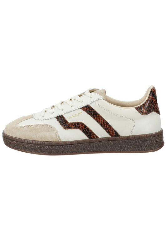 GANT Sneaker Leder Weiß/Braun