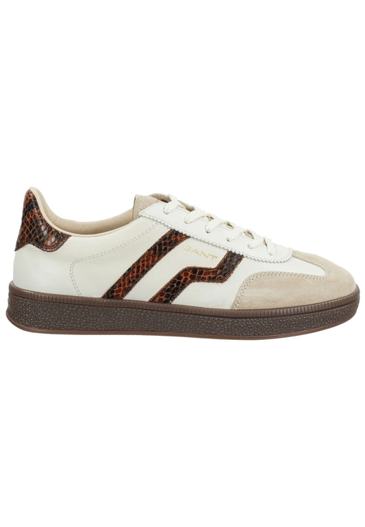 GANT Sneaker Leder Weiß/Braun