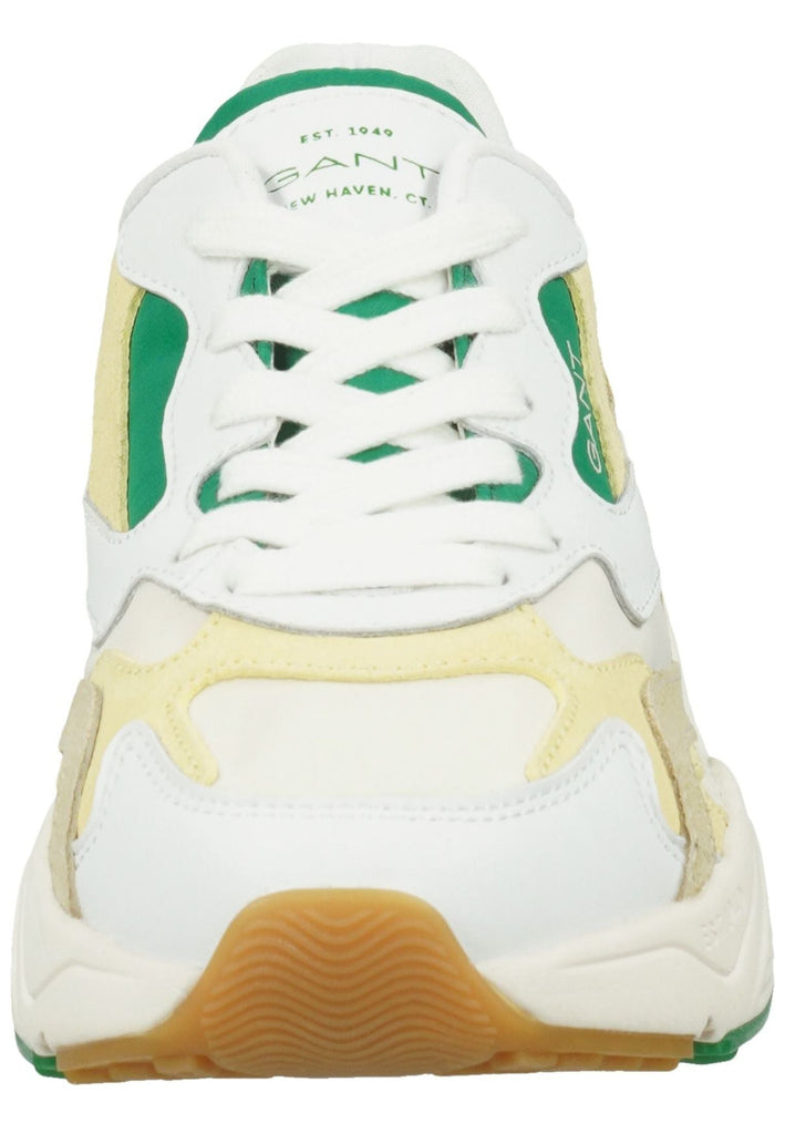 GANT Sneaker Leder Weiß/Gelb
