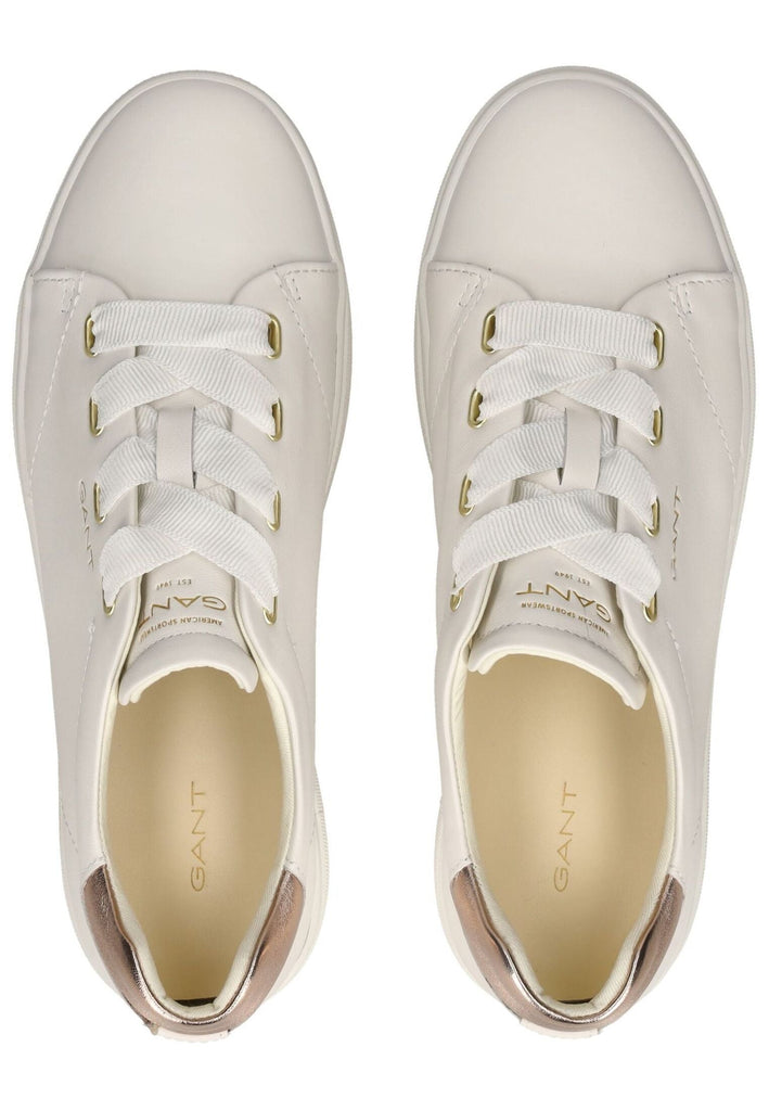 GANT Sneaker Leder Weiß/Gold