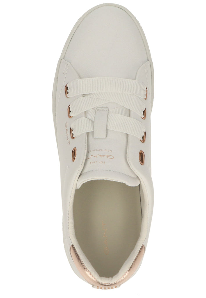 GANT Sneaker Leder Weiß/Gold