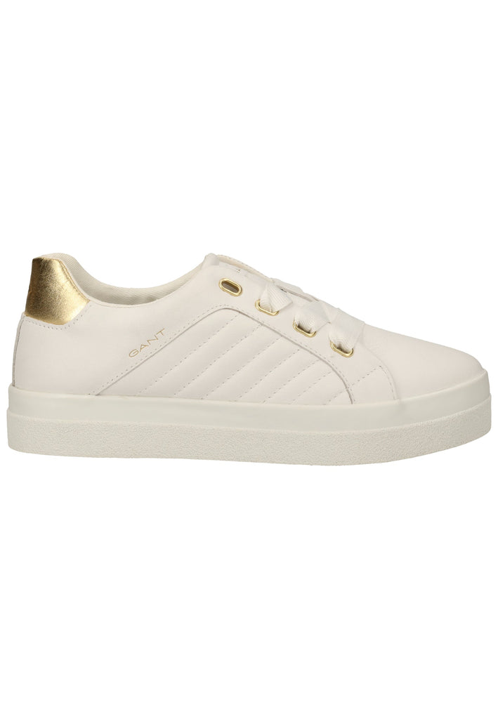 GANT Sneaker Leder Weiß/Gold