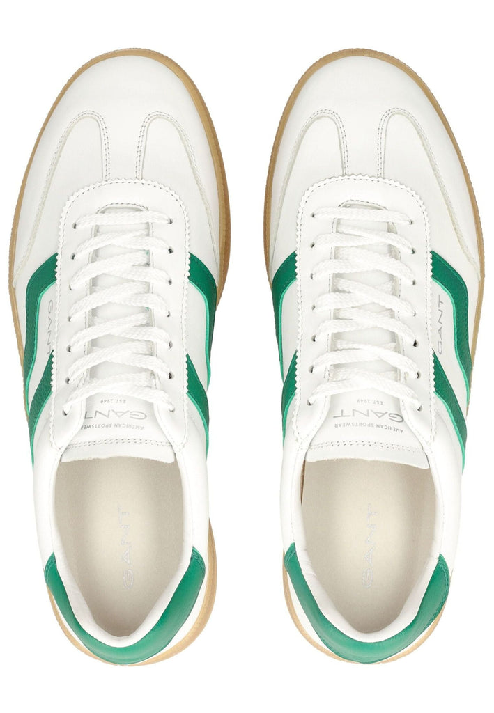 GANT Sneaker Leder Weiß/Grün