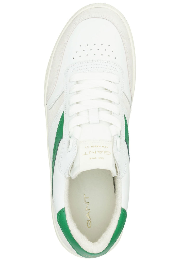 GANT Sneaker Leder Weiß/Grün
