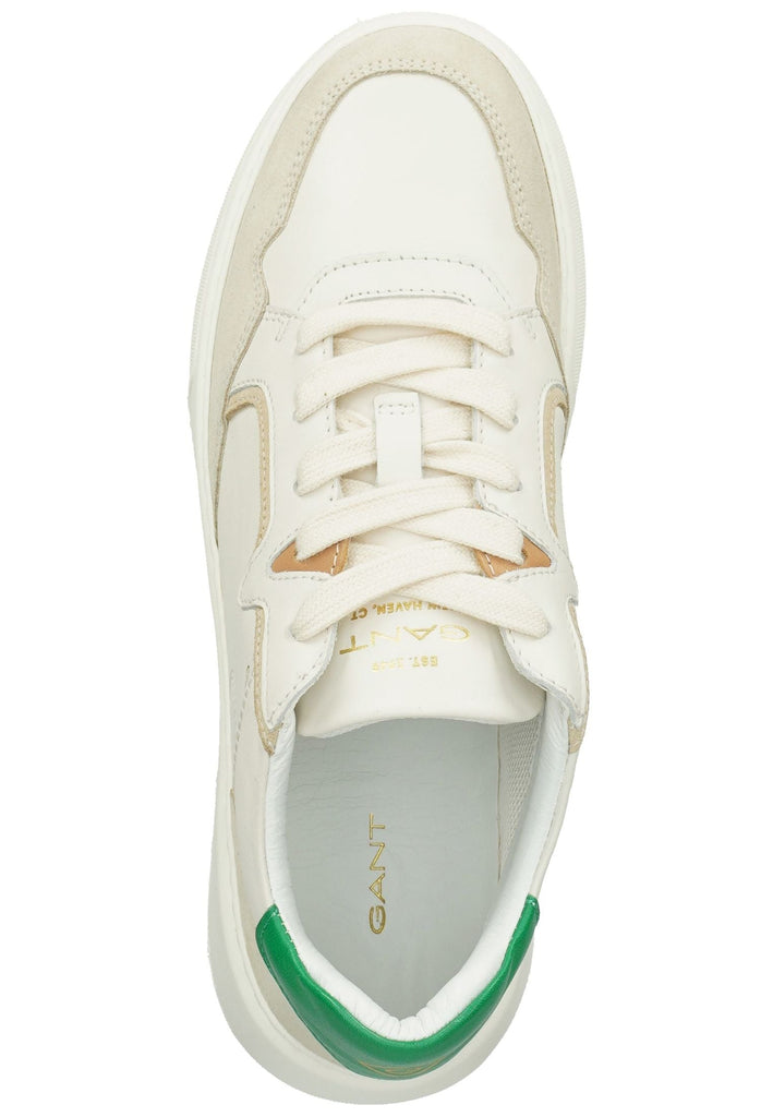 GANT Sneaker Leder Weiß/Grün