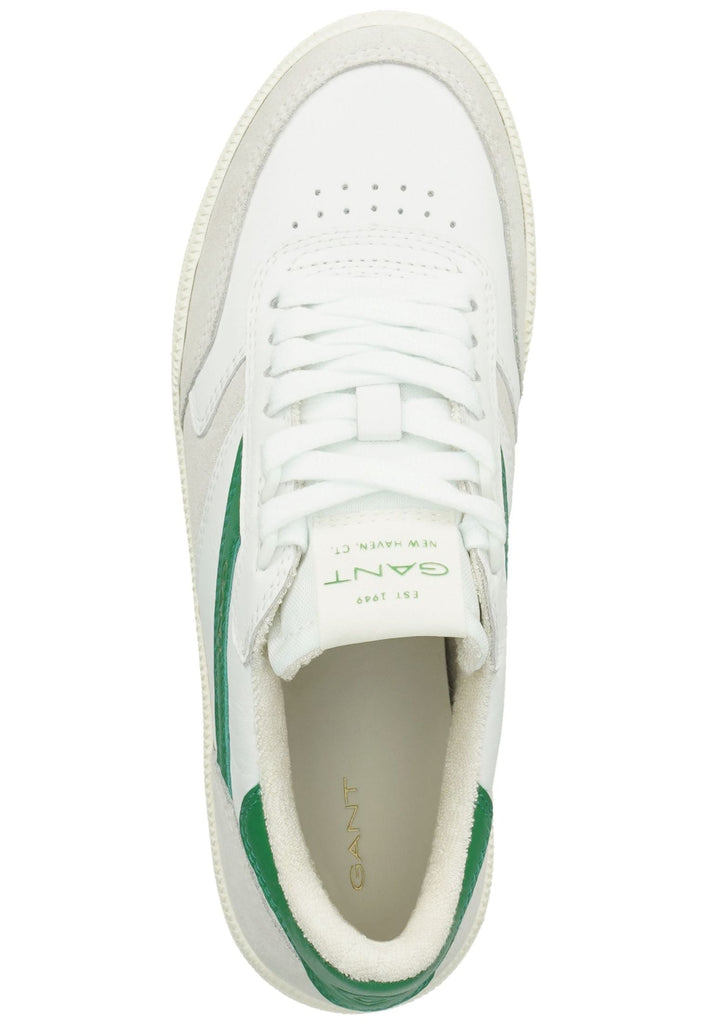 GANT Sneaker Leder Weiß/Grün