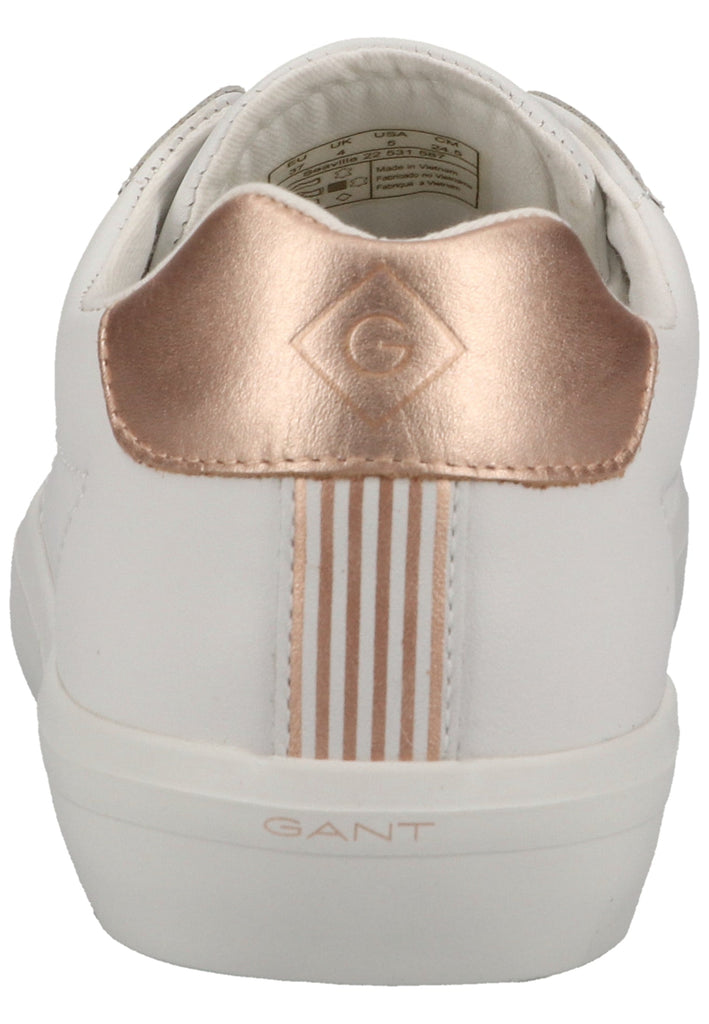 GANT Sneaker Leder Weiß kombi
