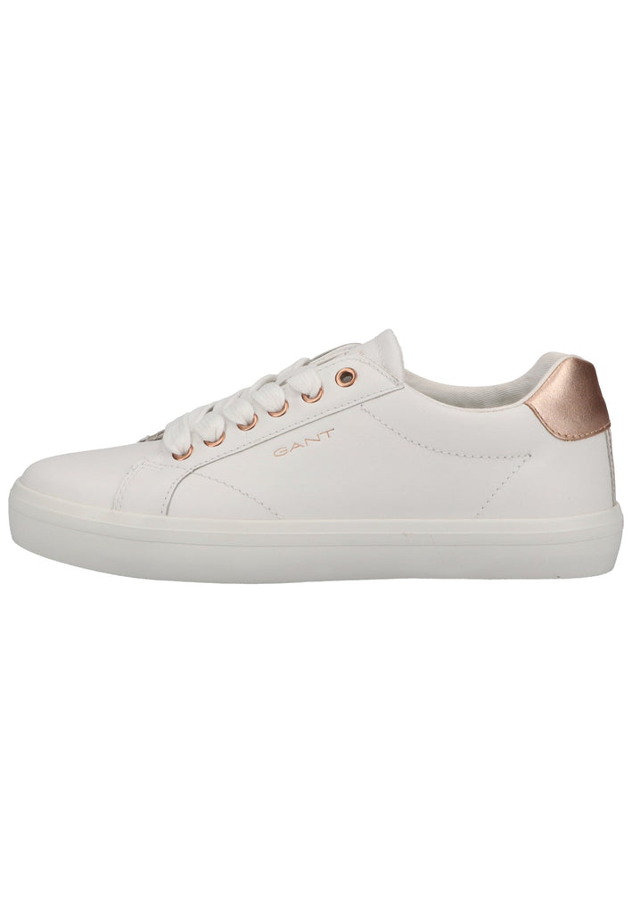 GANT Sneaker Leder Weiß kombi