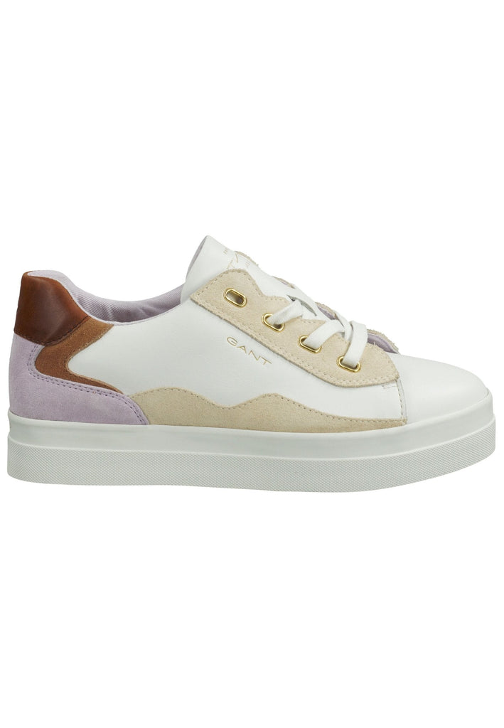 GANT Sneaker Leder Weiß/Lila