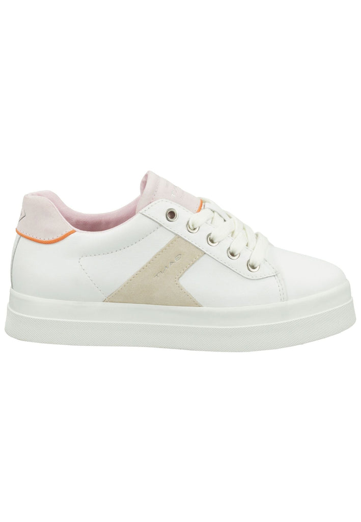 GANT Sneaker Leder Weiß/Pink