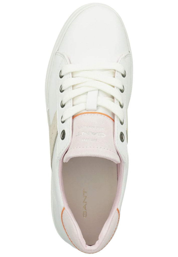 GANT Sneaker Leder Weiß/Pink