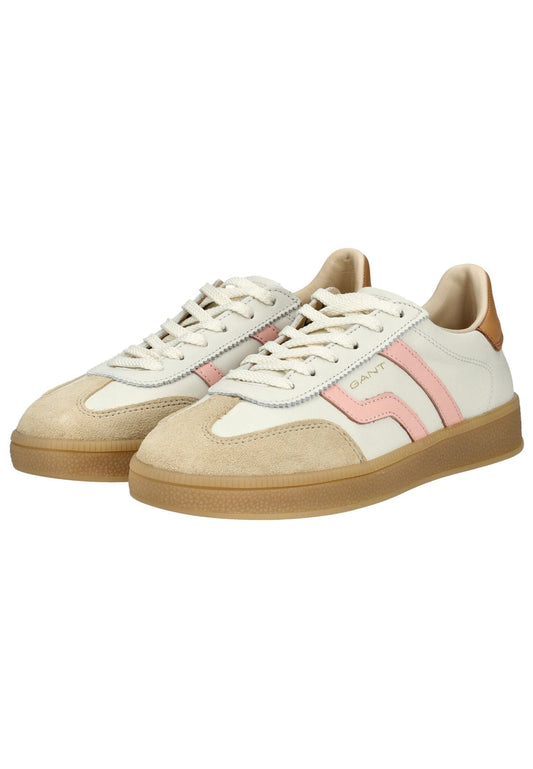 GANT Sneaker Leder Weiß/Rosa