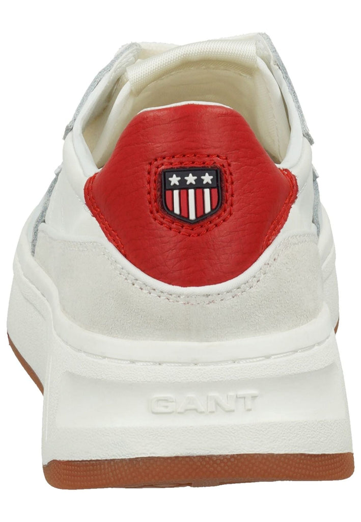 GANT Sneaker Leder Weiß/Rot