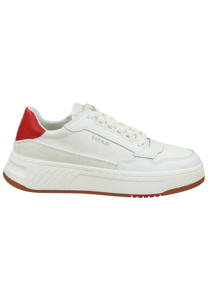 GANT Sneaker Leder Weiß/Rot