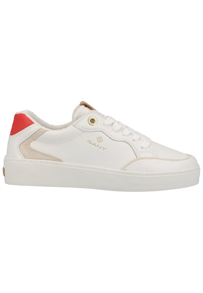 GANT Sneaker Leder Weiß/Rot
