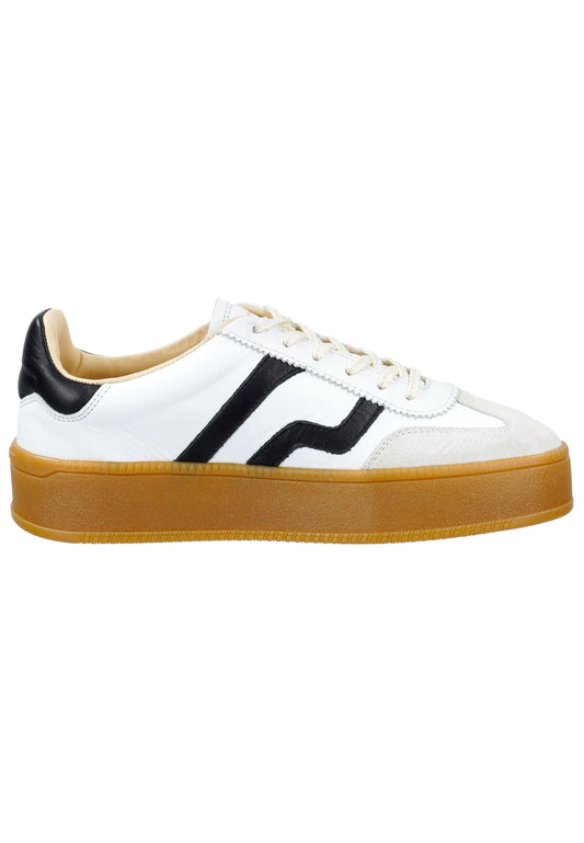 GANT Sneaker Leder Weiß/Schwarz