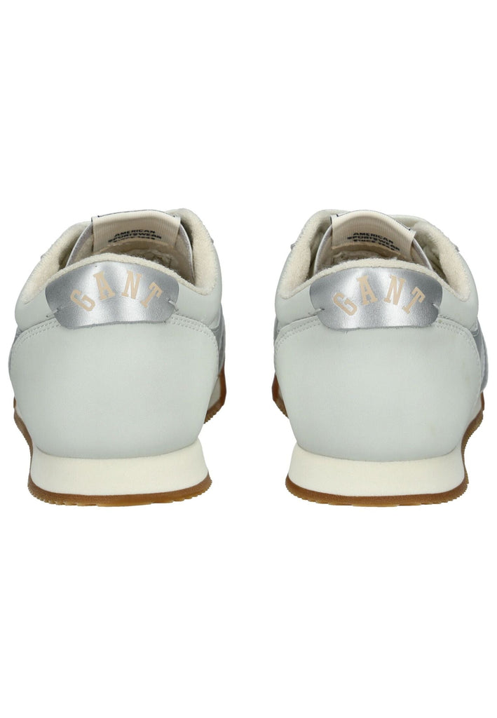 GANT Sneaker Leder Weiß/Silber