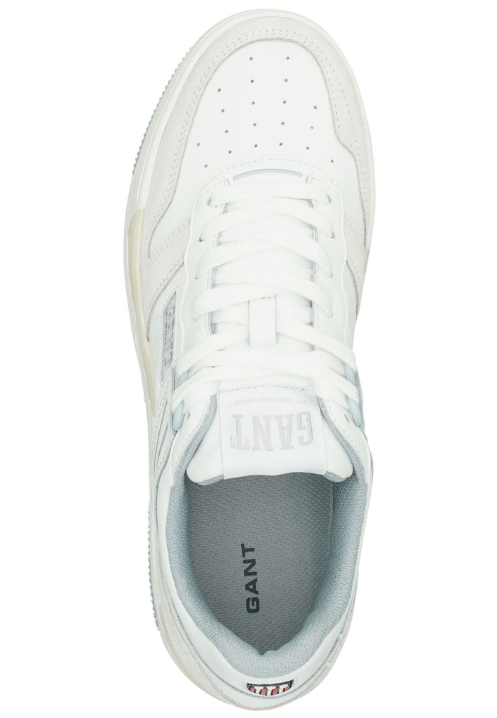 GANT Sneaker Leder Weiß/Silber