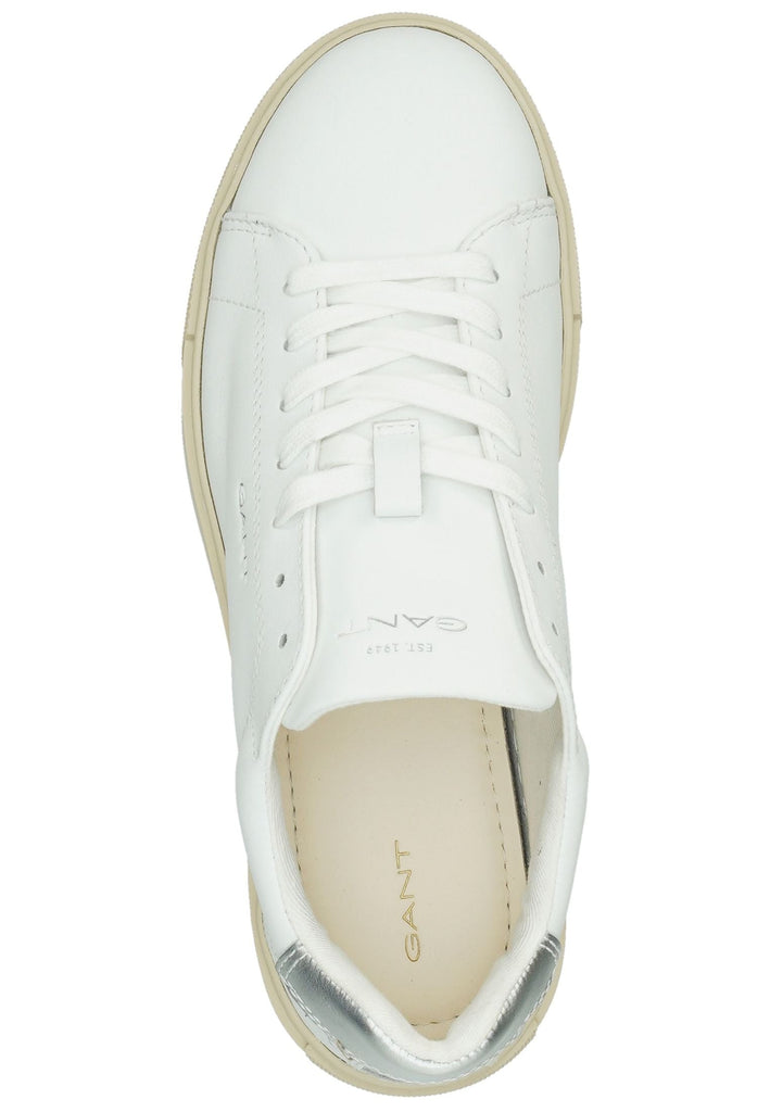 GANT Sneaker Leder Weiß/Silber
